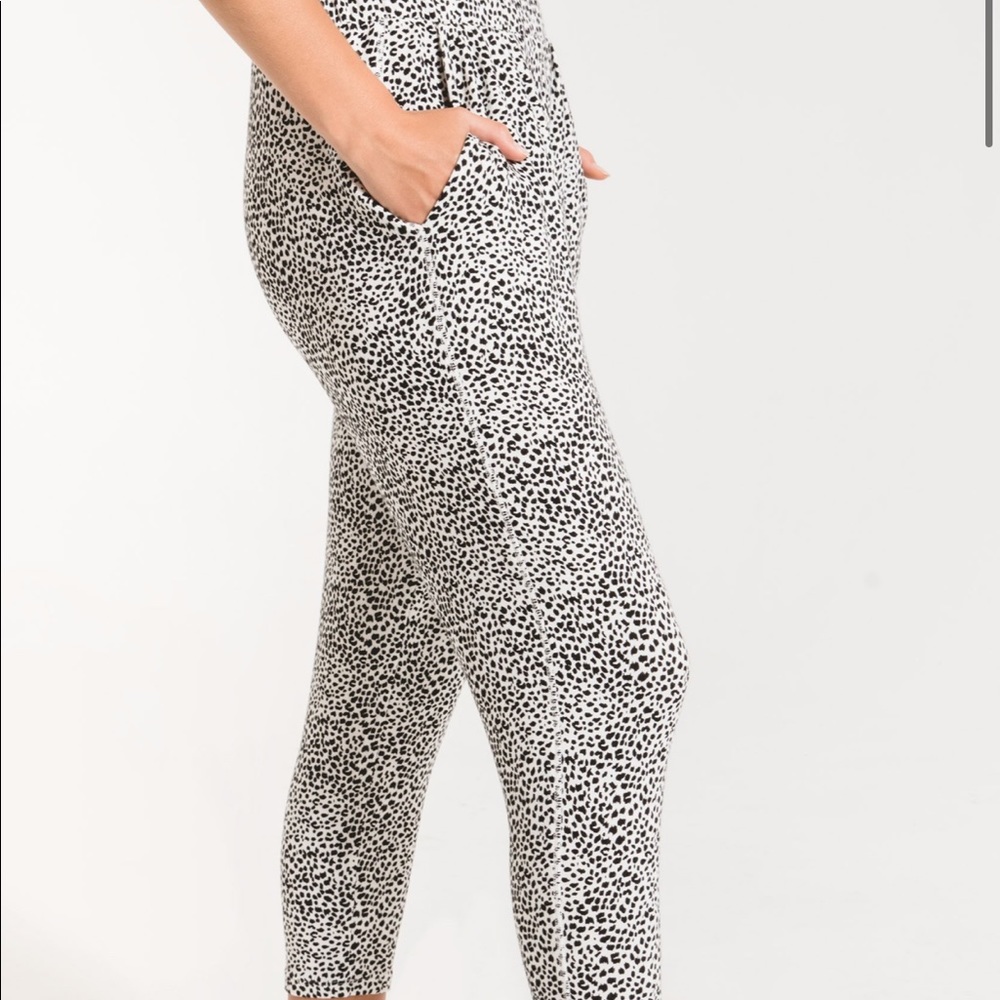 Z supply mini leopard pant